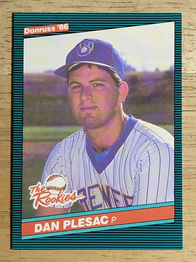 1986 Donruss Rookies #14 Dan Plesac XRC