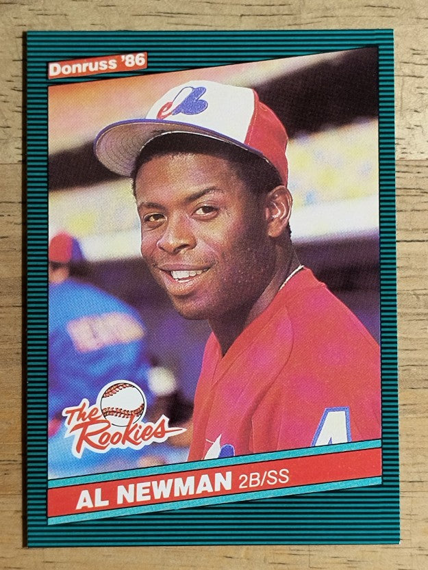 1986 Donruss Rookies #9 Al Newman XRC