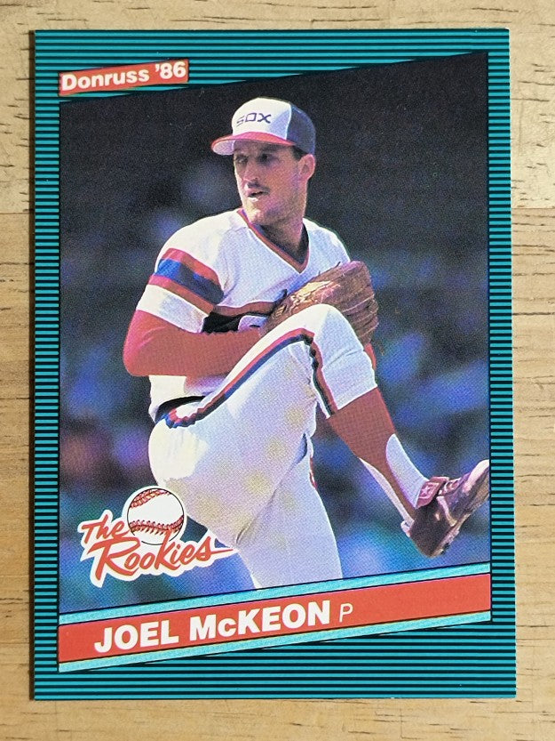 1986 Donruss Rookies #55 Joel McKeon