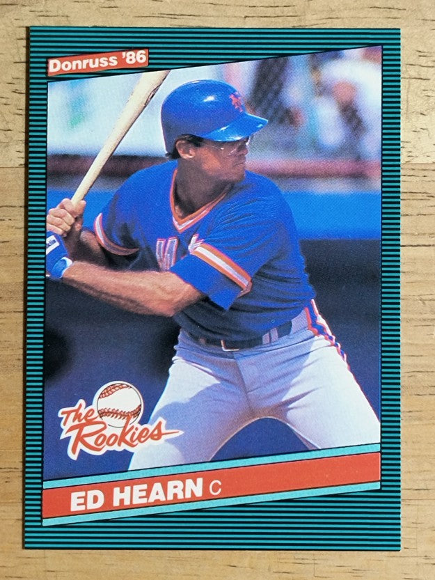 1986 Donruss Rookies #54 Ed Hearn XRC