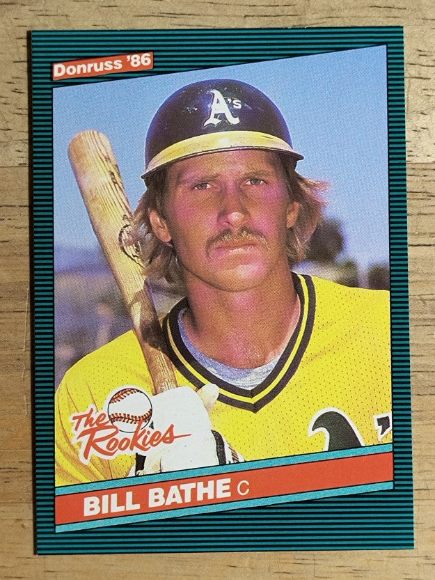 1986 Donruss Rookies #41 Bill Bathe