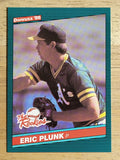 1986 Donruss Rookies #40 Eric Plunk