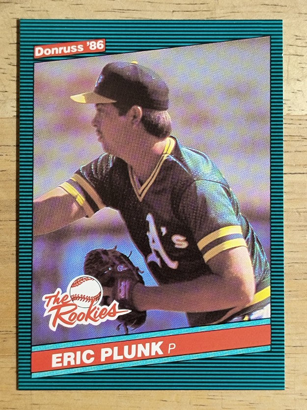 1986 Donruss Rookies #40 Eric Plunk
