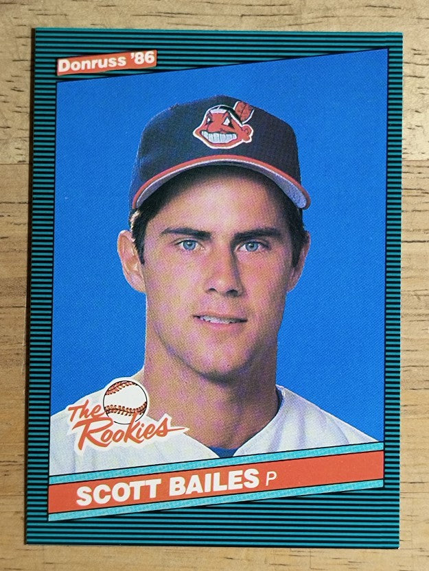 1986 Donruss Rookies #25 Scott Bailes