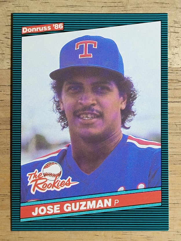 1986 Donruss Rookies #24 Jose Guzman