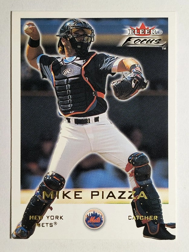 2001 Fleer Focus #106 Mike Piazza