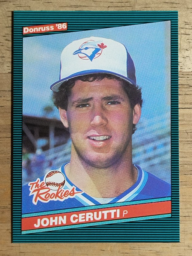 1986 Donruss Rookies #20 John Cerutti