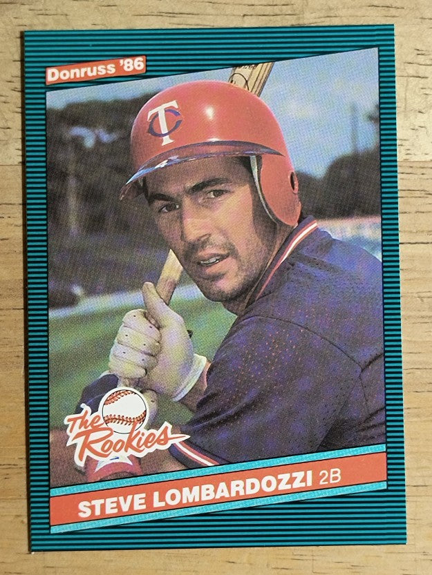 1986 Donruss Rookies #18 Steve Lombardozzi