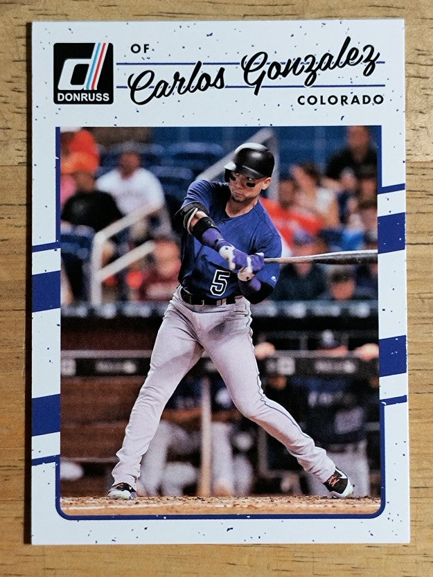 2017 Donruss #195 Carlos Gonzalez