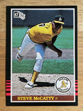 1985 Donruss #497 Steve McCatty
