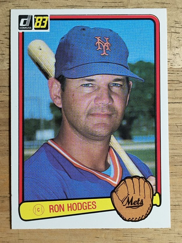 1983 Donruss #476 Ron Hodges
