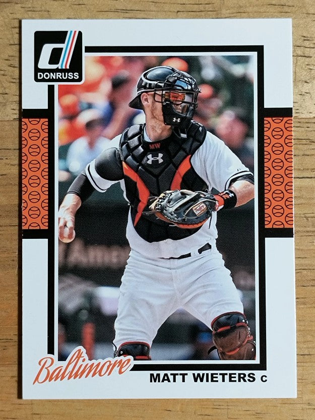 2014 Donruss #172 Matt Wieters