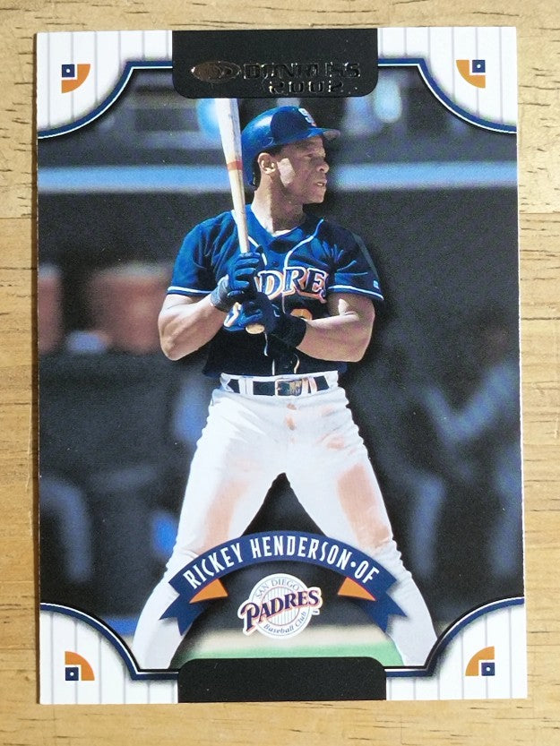 2002 Donruss #133 Rickey Henderson