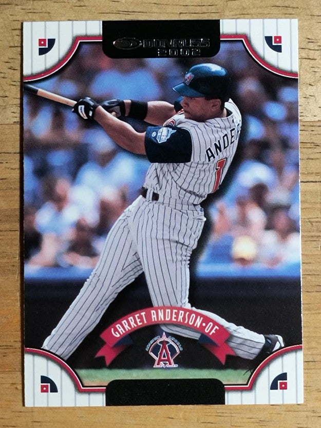 2002 Donruss #54 Garret Anderson