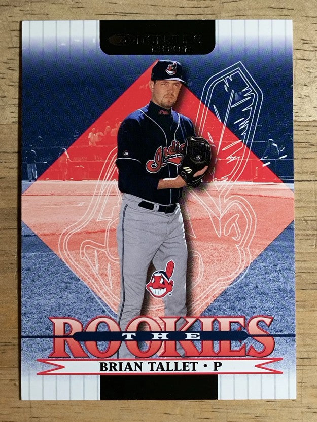 2002 Donruss Rookies #34 Brian Tallet RC
