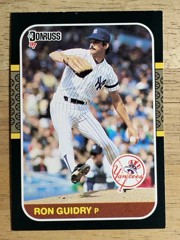 1987 Donruss #93 Ron Guidry
