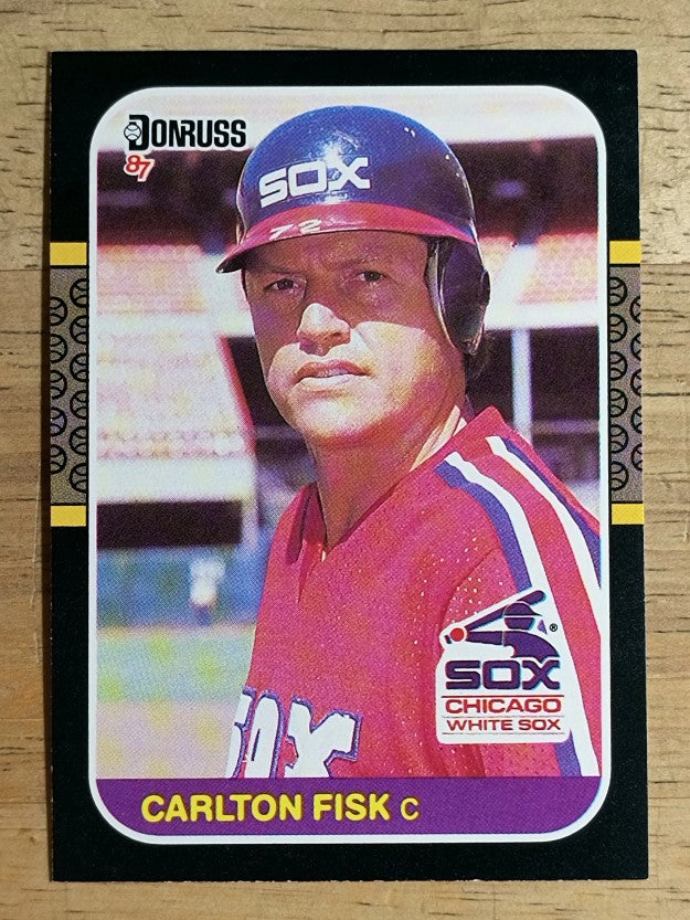 1987 Donruss #247 Carlton Fisk