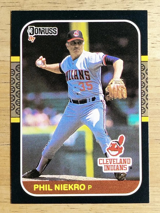 1987 Donruss #465 Phil Niekro