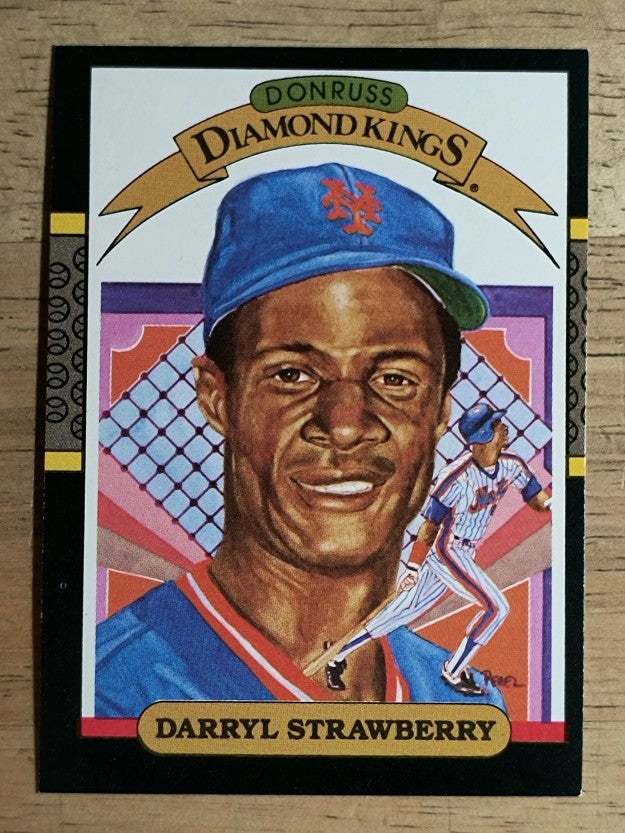 1987 Donruss #4 Darryl Strawberry DK