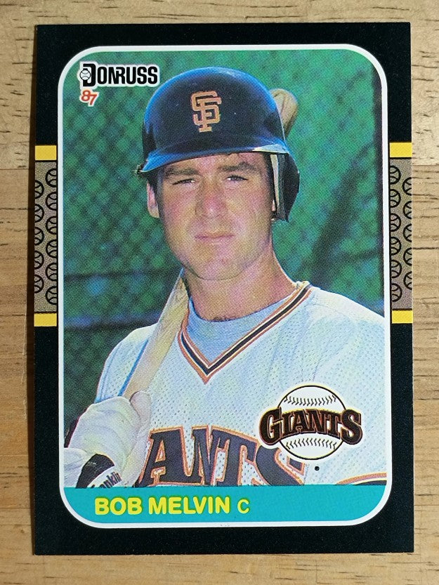 1987 Donruss #239 Bob Melvin