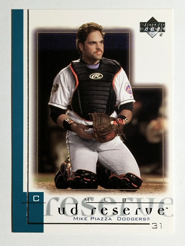 2001 UD Reserve #145 Mike Piazza