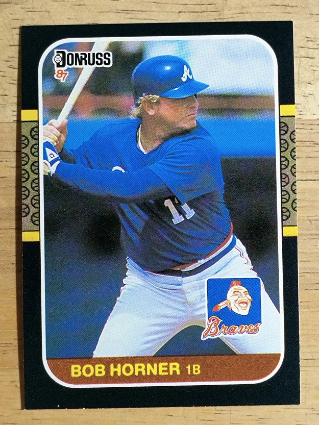 1987 Donruss #389 Bob Horner
