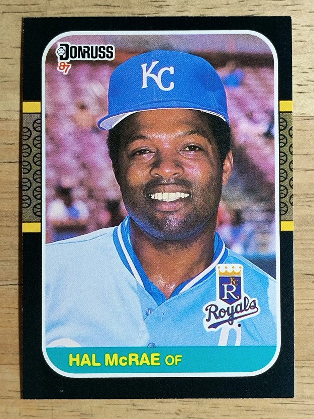 1987 Donruss #471 Hal McRae