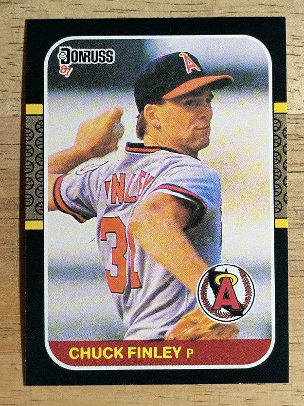 1987 Donruss #407 Chuck Finley RC