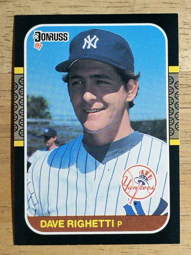 1987 Donruss #128 Dave Righetti