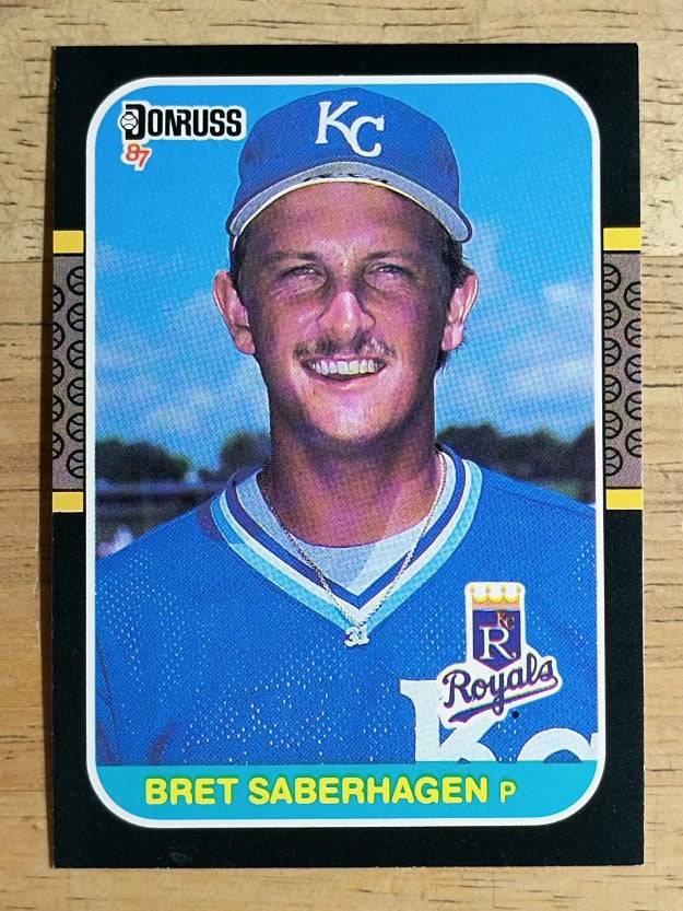 1987 Donruss #132 Bret Saberhagen