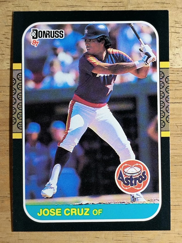 1987 Donruss #85 Jose Cruz