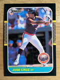 1987 Donruss #85 Jose Cruz