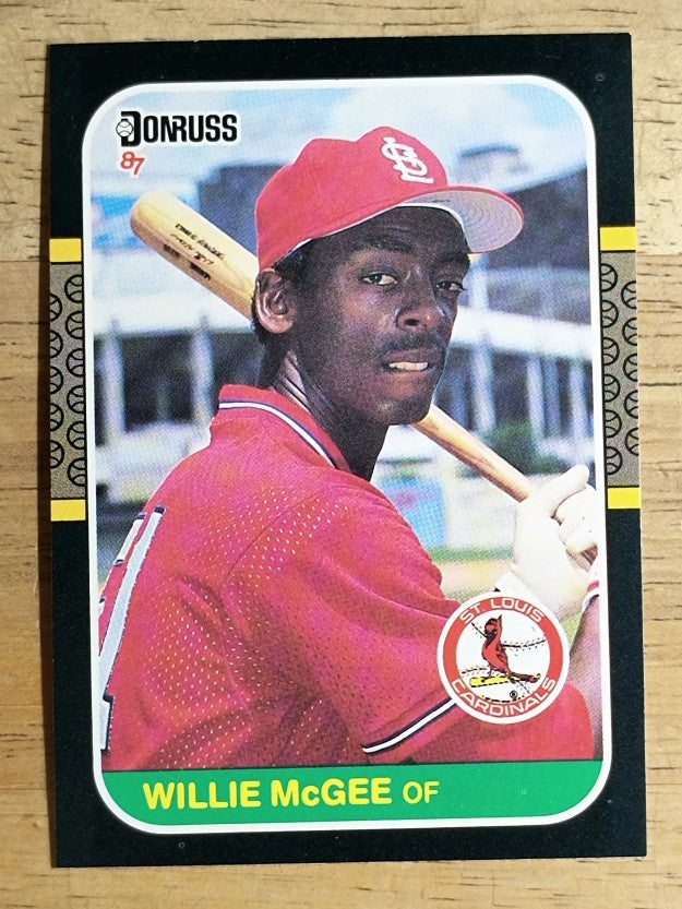 1987 Donruss #84 Willie McGee