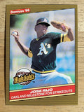 1986 Donruss Highlights #2 Jose Rijo