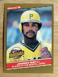 1986 Donruss Highlights #9 Johnny Ray