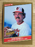 1986 Donruss Highlights #12 Don Aase