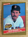 1986 Donruss Highlights #13 Wade Boggs