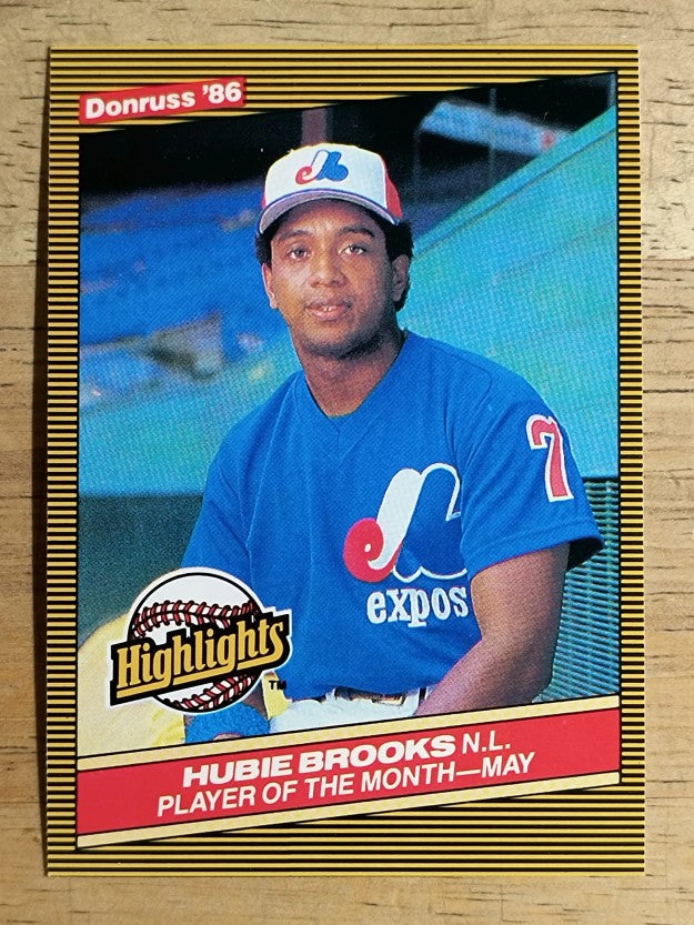 1986 Donruss Highlights #15 Hubie Brooks
