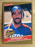 1986 Donruss Highlights #21 Kevin Bass