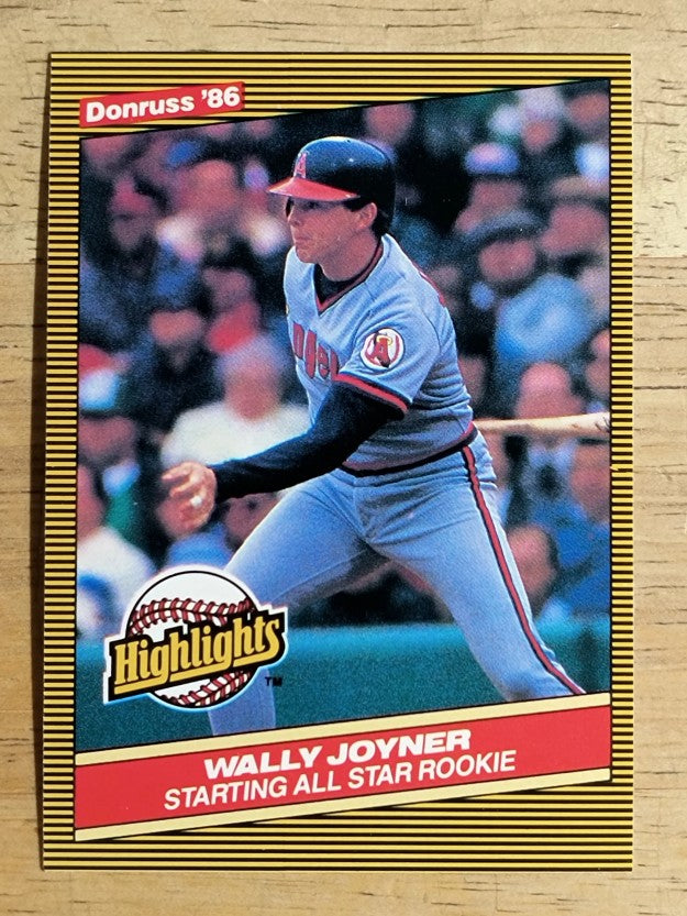 1986 Donruss Highlights #23 Wally Joyner