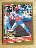 1986 Donruss Highlights #30 Eric Davis