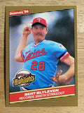 1986 Donruss Highlights #31 Bert Blyleven