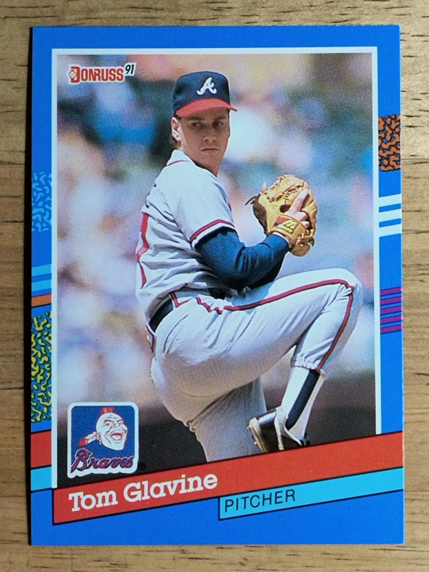 1991 Donruss #132 Tom Glavine