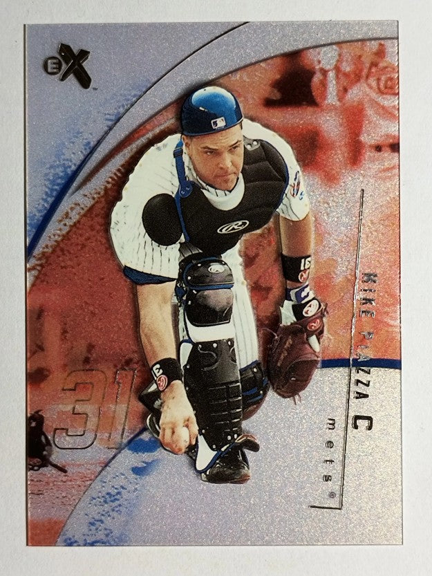 2002 E-X #56 Mike Piazza