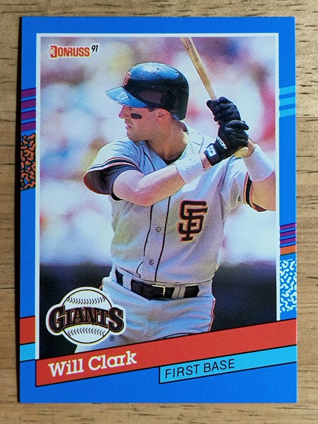 1991 Donruss #86 Will Clark