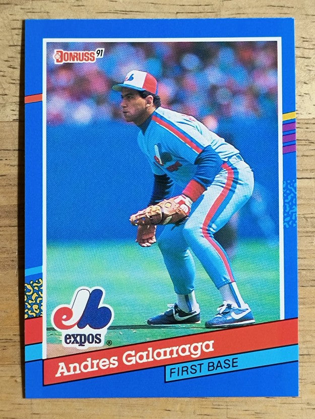 1991 Donruss #68 Andres Galarraga