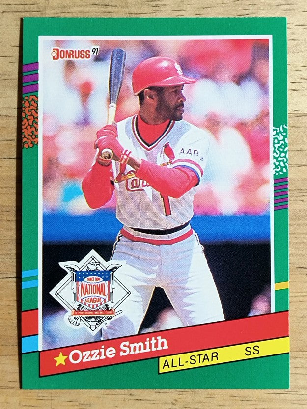 1991 Donruss #437 Ozzie Smith AS