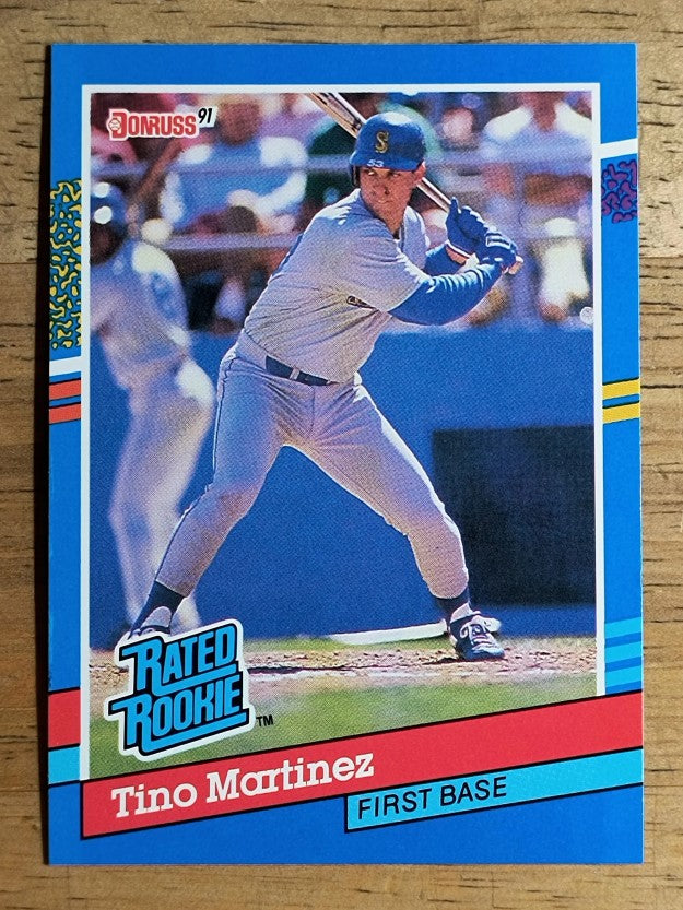 1991 Donruss #28 Tino Martinez RR