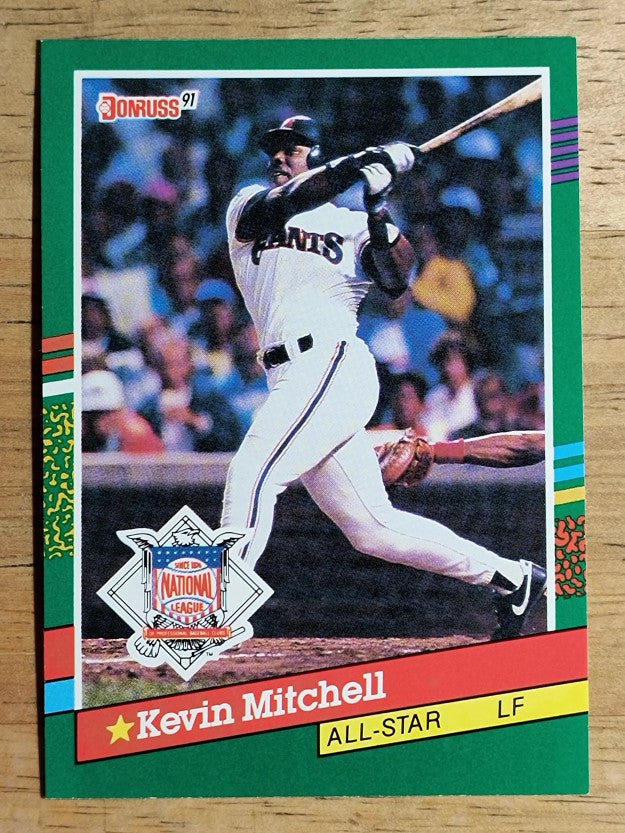 1991 Donruss #438 Kevin Mitchell AS