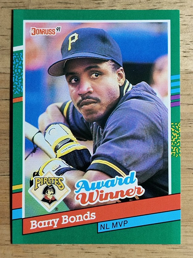 1991 Donruss #762 Barry Bonds MVP